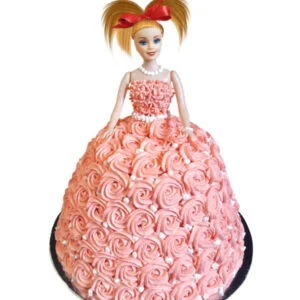 Pink Barbie Doll Cake | Cake Creation | Cake Delivery Online | Bangalore’s Best Baker