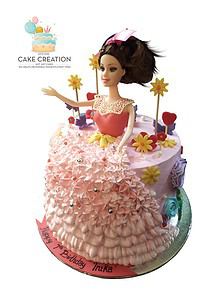 Delicious Barbie Doll Cake | Cake Creation | Cake Delivery Online | Bangalore’s Best Baker