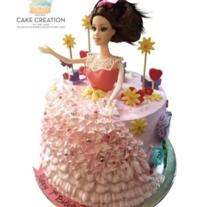 Delicious Barbie Doll Cake | Cake Creation | Cake Delivery Online | Bangalore’s Best Baker