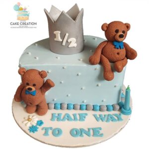 Half Year Birthday Cake | Cake Creation | Online Cake Delivery