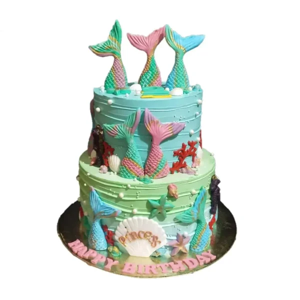 Mermaid Tail Cake