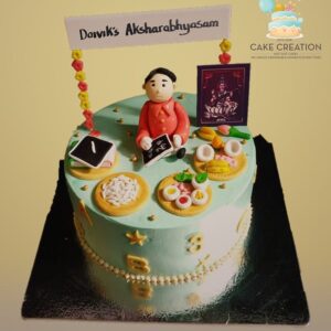 Aksharabhyasam Cake | Cake Creation | Cake Delivery Online | Bangalore’s Best Baker