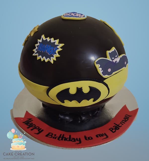Batman PInata Cake | Cake Creation | Cake Delivery Online | Bangalore’s Best Baker