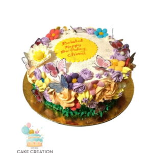 Flower Cake | Cake Creation | Cake Delivery Online | Bangalore’s Best Baker
