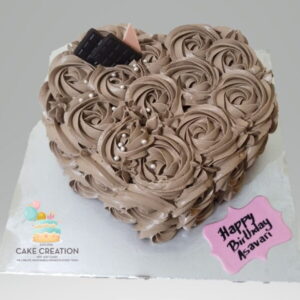 Heart Shape Chocolate Cake | Cake Creation | Cake Delivery Online | Bangalore’s Best Baker