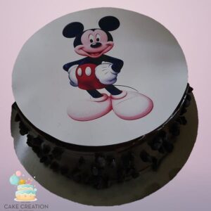 Mickey Mouse Photo Cake | Cake Creation | Cake Delivery Online | Bangalore’s Best Baker