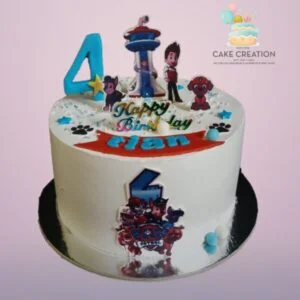 Paw Patrol Cream Cake | Cake Creation | Cake Delivery Online | Bangalore’s Best Baker