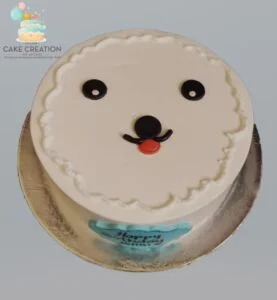 Puppy Face Theme Cake | Cake Creation | Cake Delivery Online | Bangalore’s Best Baker