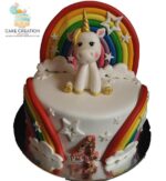 Unicorn Fondant Cake | Cake Creation