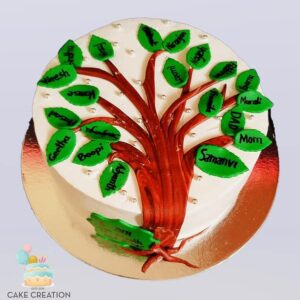Family Tree Cake | Online Cake Delivery | Cake Creation