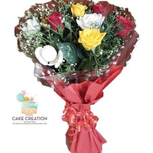 Mix Roses | Cake Creation | Cake Delivery Online | Bangalore’s Best Baker