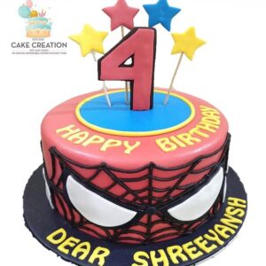 Spider Man Cake - Cake Creation