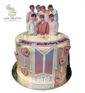 BTS Army Cake | Cake Creation | Cake Delivery Online | Bangalore’s Best Baker