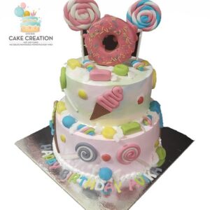 Candy Theme Cake | Cake Creation