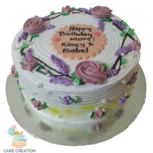 Embroidery Cake | Cake Creation