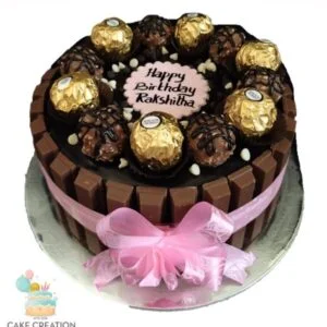 Ferrero Rocher KitKat Cake | Cake Creation | Online Cake Delivery