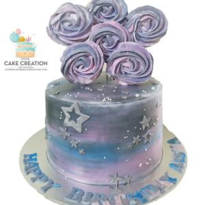 Galaxy Theme Cake | Online Cake Delivery | Cake Creation