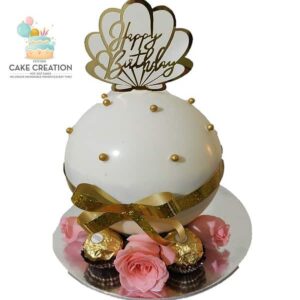 Pinata Dome Ferrero Rocher | Cake Creation