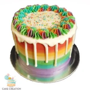 Rainbow Cake | Cake Creation