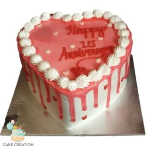 Cake Creation - Heart Shape Cake