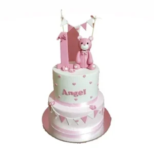 1st Birthday Cake for Girl