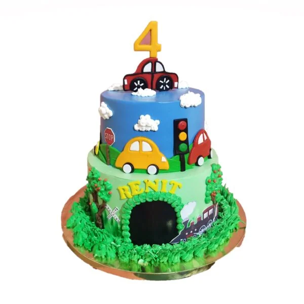 Mario Adventure Tier Cake