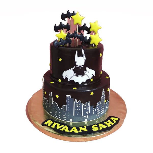 Batman City Tier Cake