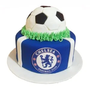 Chelsea Soccer Cake
