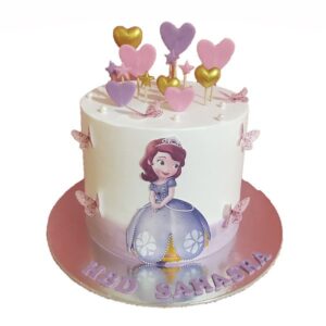 Sofia Princess Cream Cake
