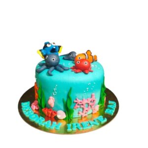 Under Water Theme Cake