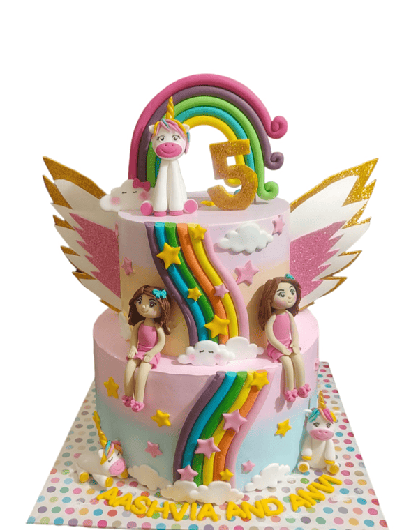Rainbow Tier Cake